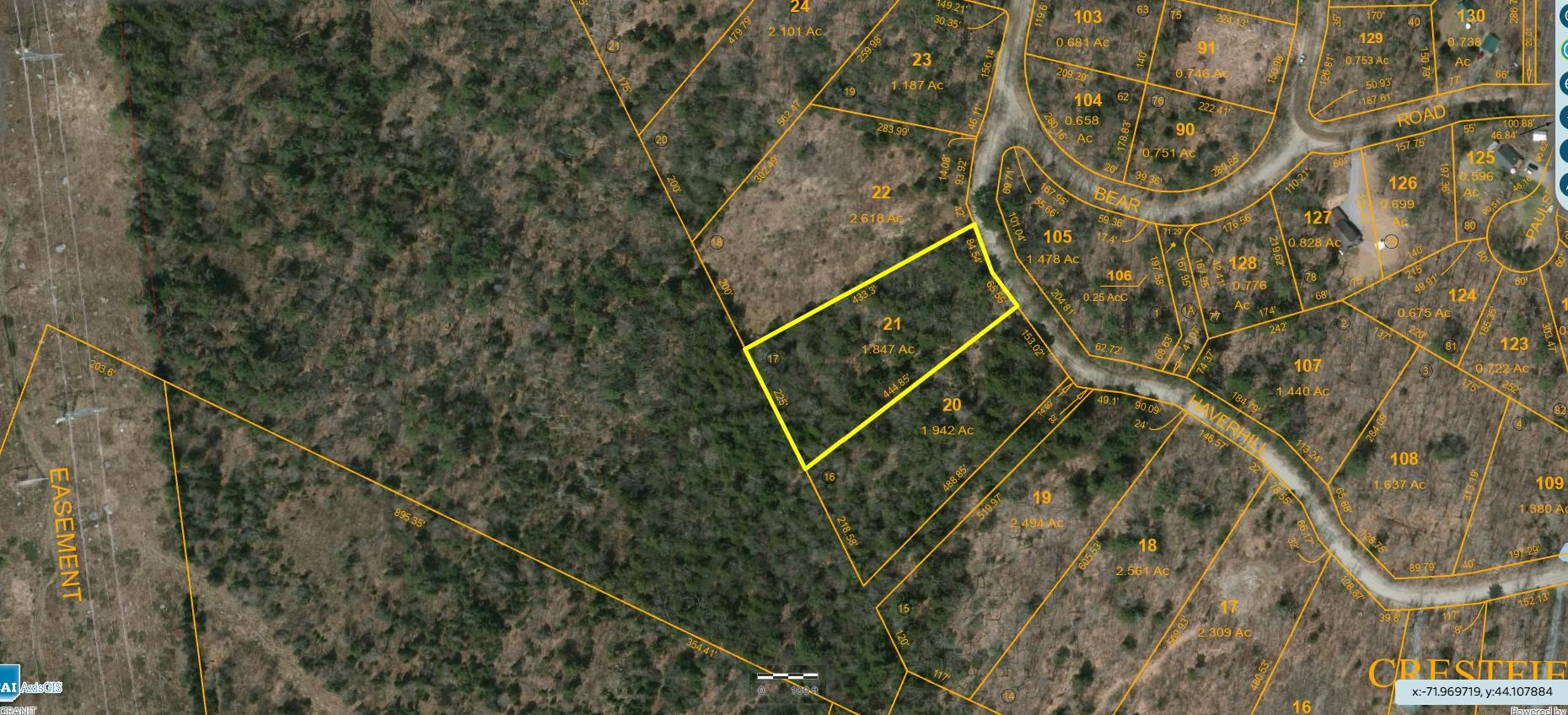 Map204-lot21 Haverhill Lane Property Photo 5