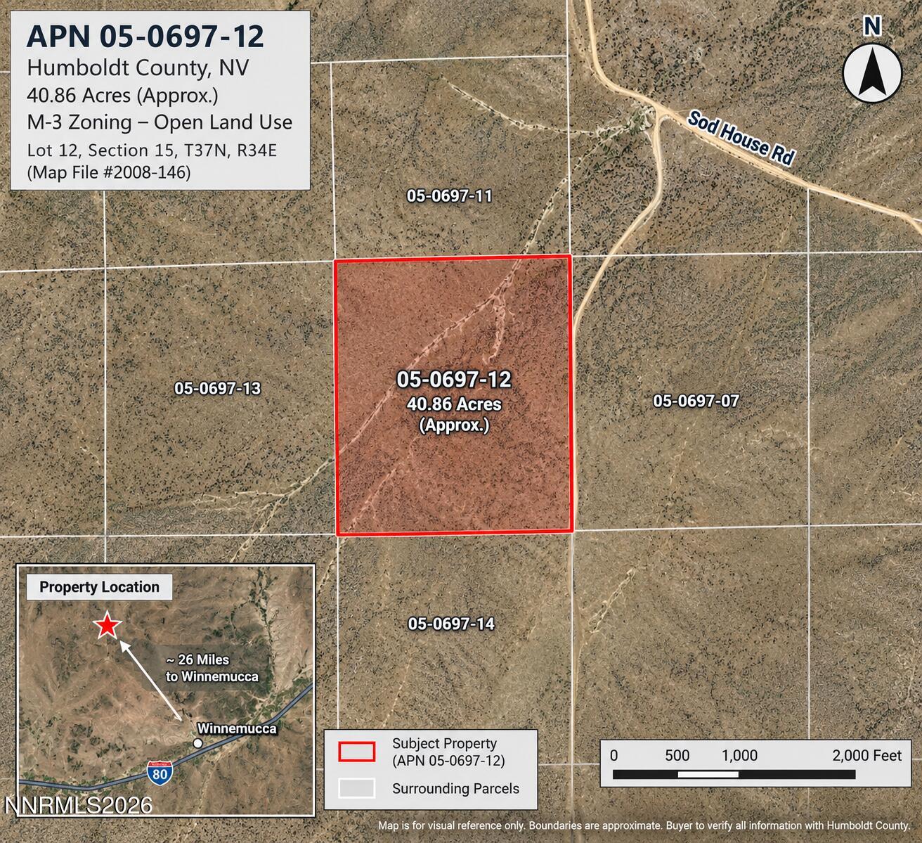 0 40.86 Acre Parcel Parcel #05-0697-12 Property Photo 3