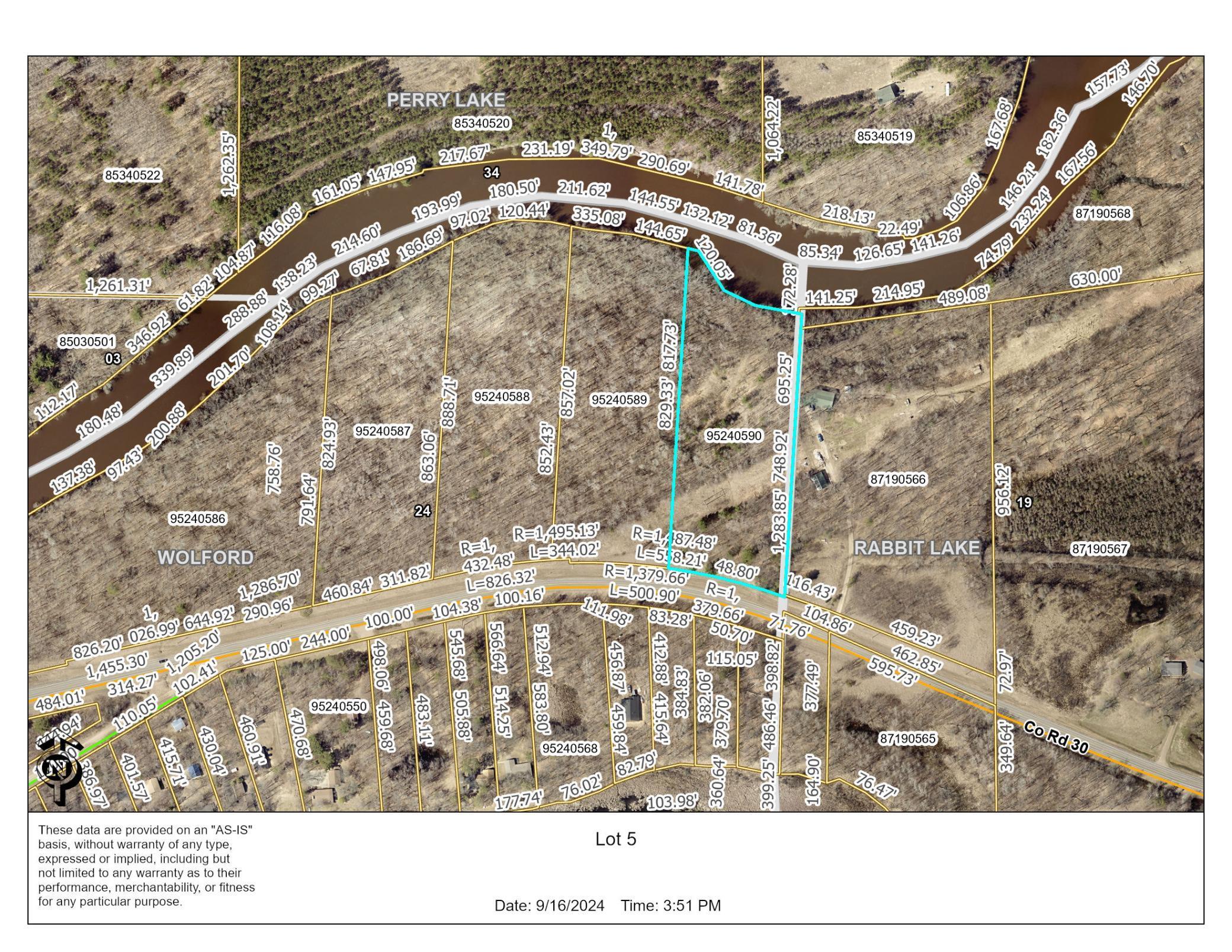Lot 5 Blk 1, 5.4 Acres County Road 30 Property Photo 13