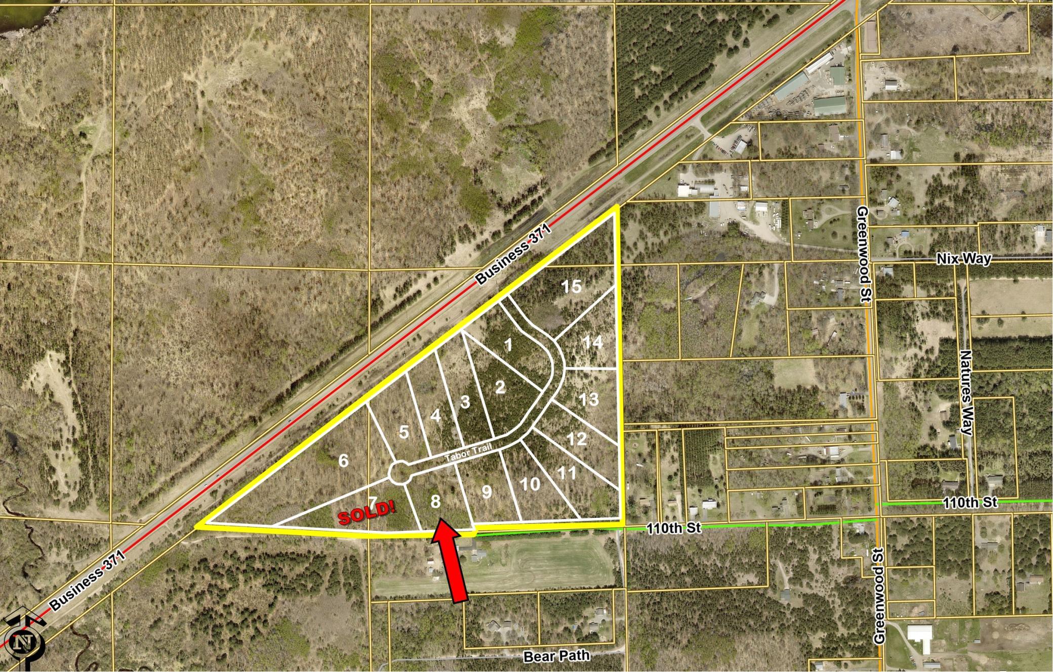 (lot 8) 11074 Tabor Trail Property Photo