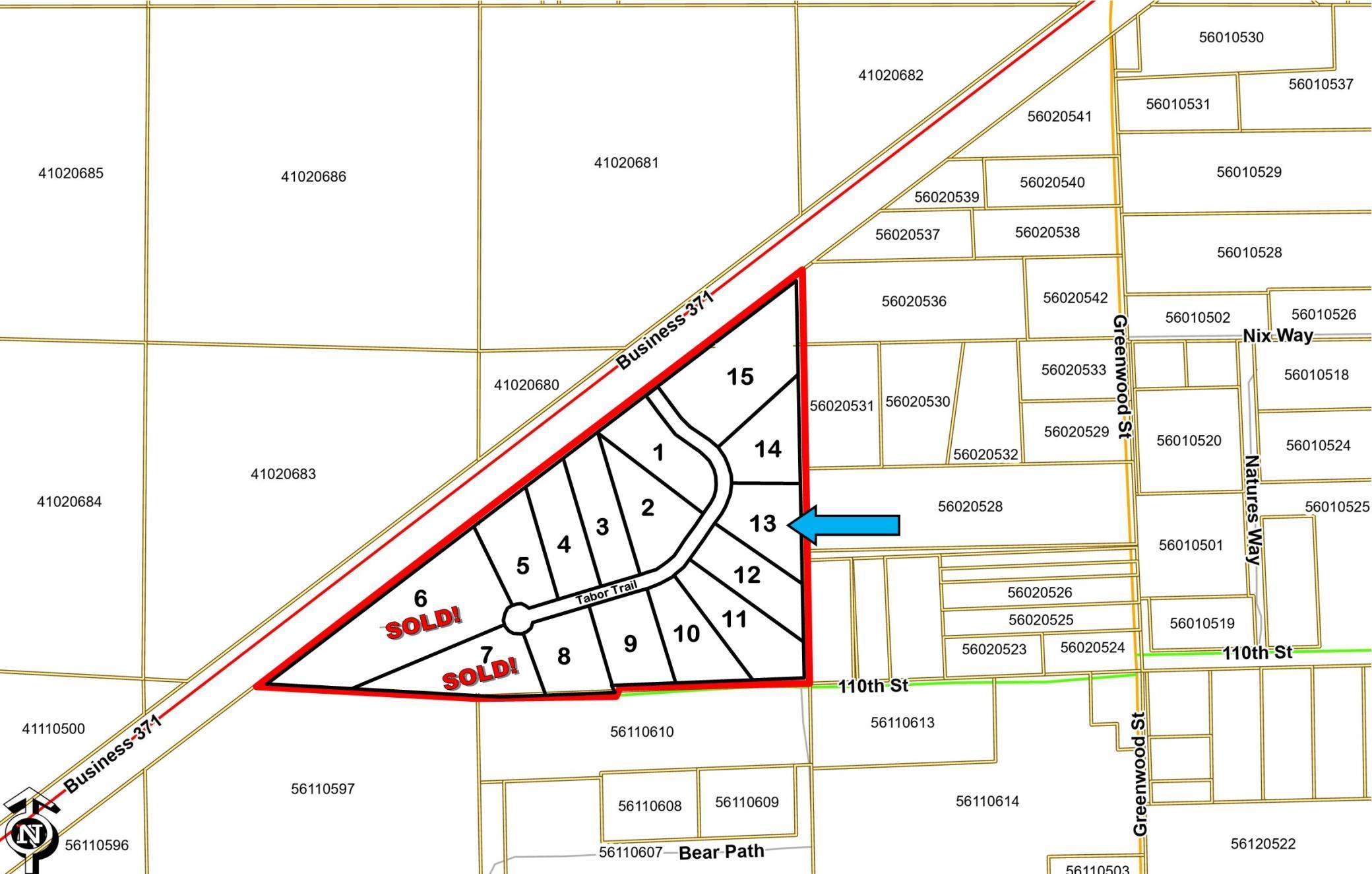 (lot 13) 11170 Tabor Trail Property Photo 3