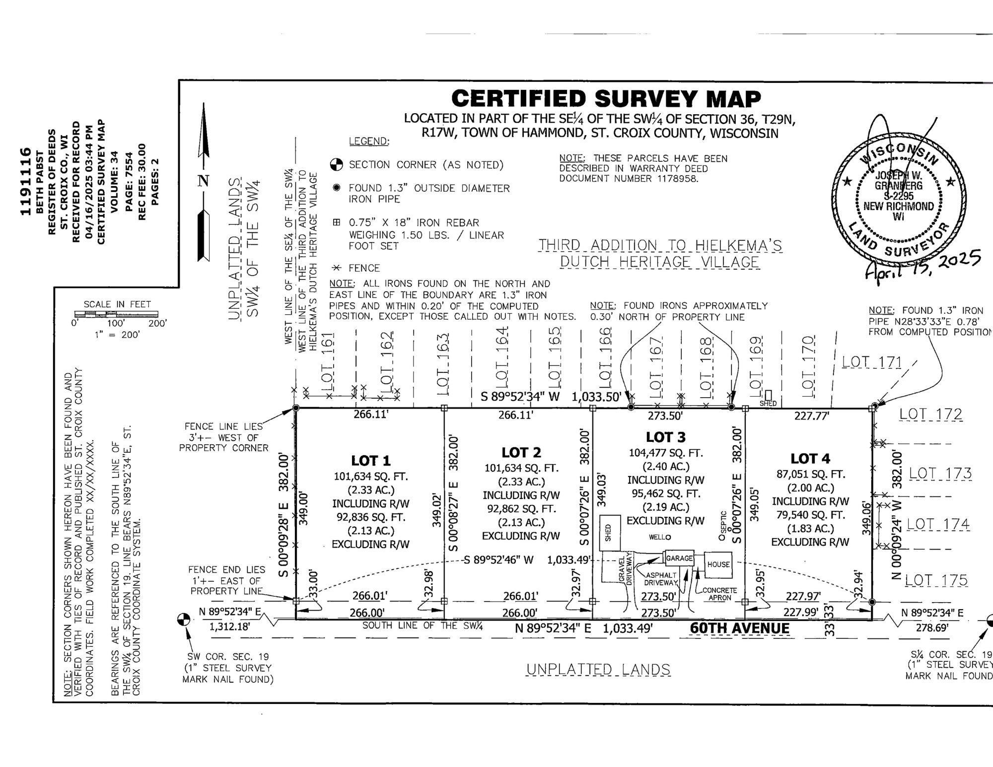 Lot 1 60th Avenue