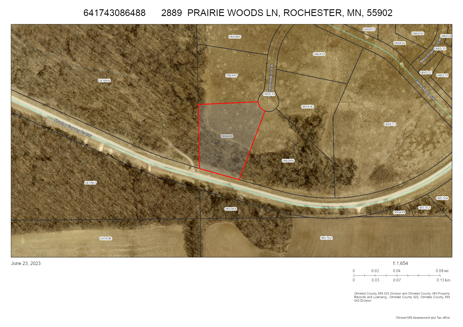 2889 Prairie Woods Lane Property Photo 1