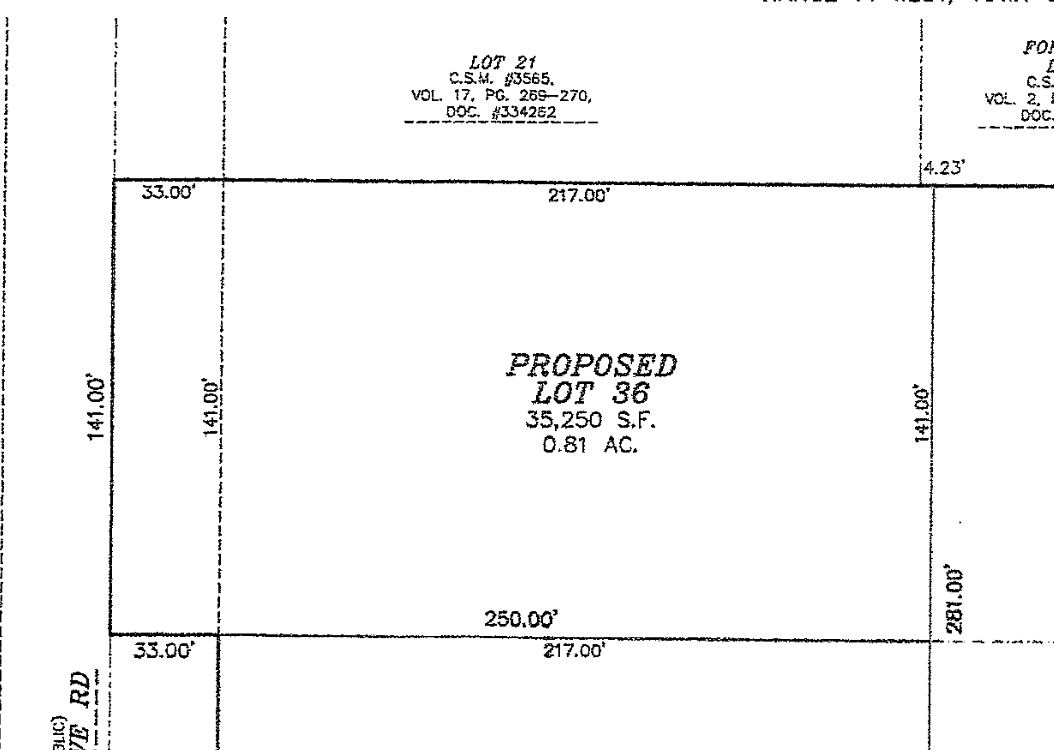 Lot 36 Dove Road Property Photo