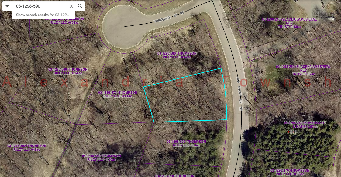 Lot 14 Block 2 Old Glory Drive Ne Property Photo 1