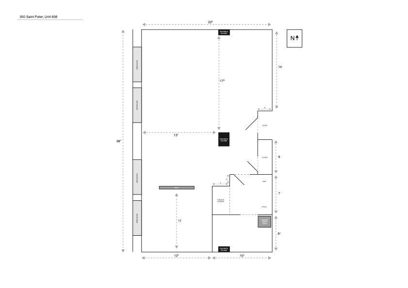 350 Saint Peter Street 608 Property Photo 12