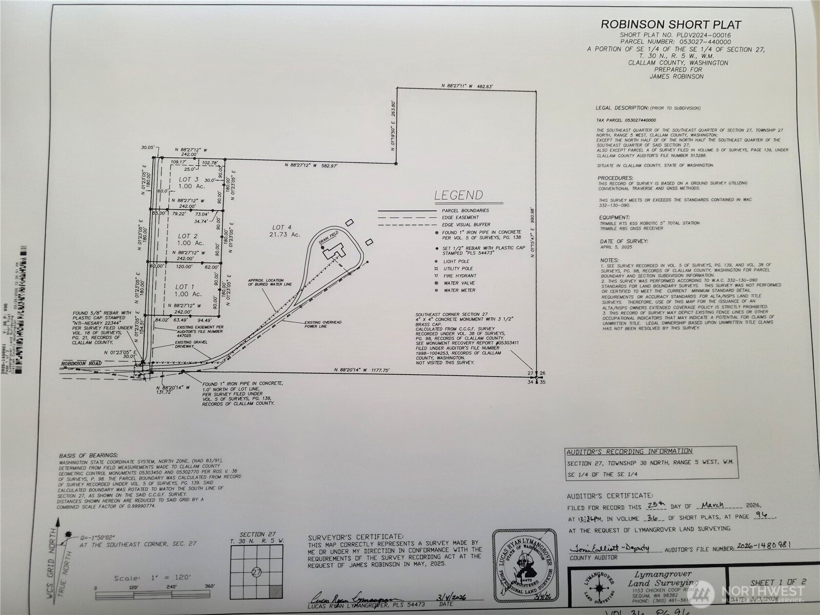 99 Lot 3 Robinson Road Property Photo 2