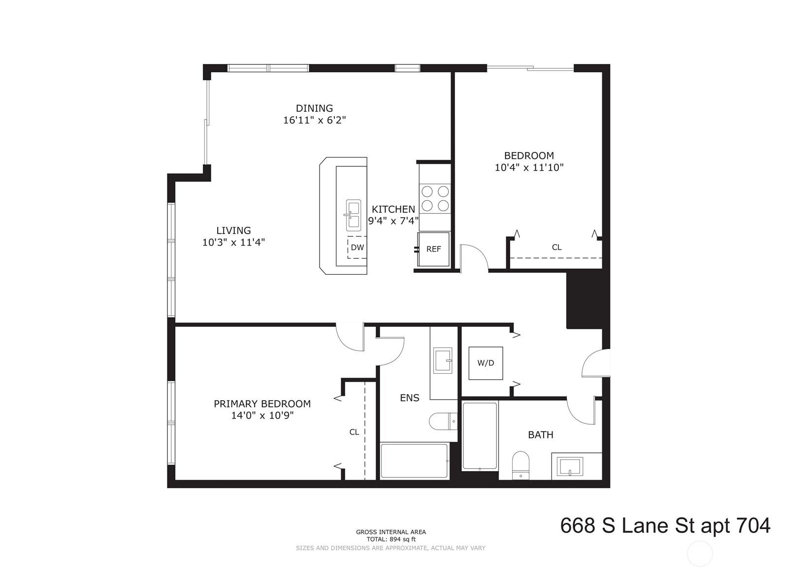 668 S Lane Street 704 Property Photo 38