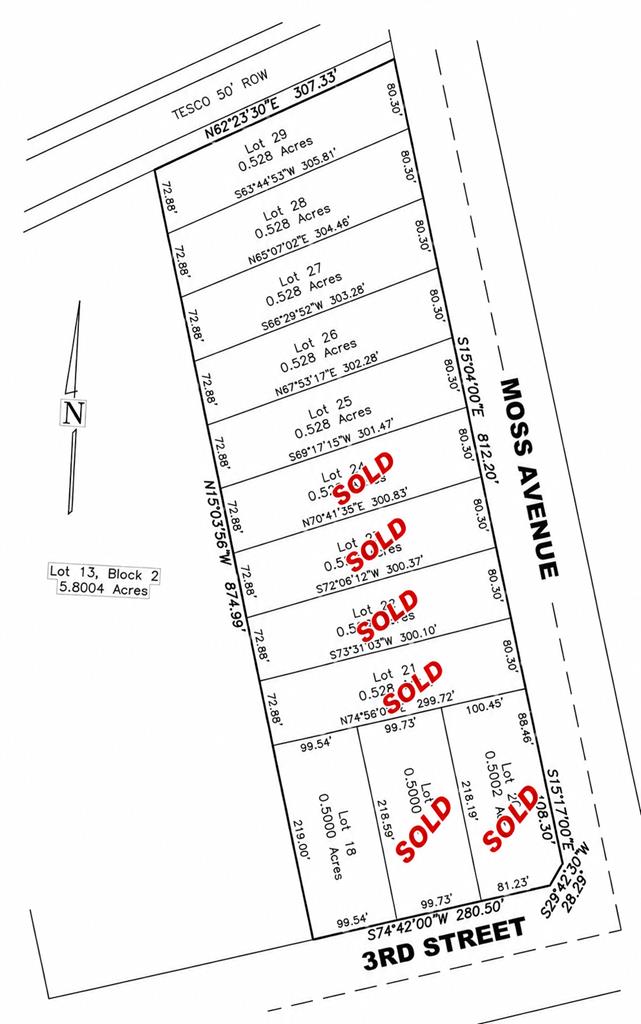 Lot 29 N Moss Ave