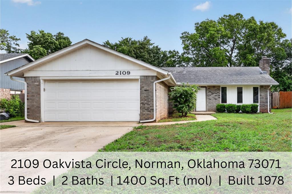 2109 Oakvista Circle Property Photo 1