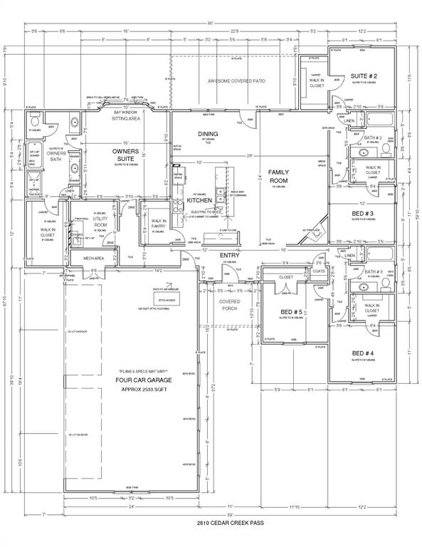 2810 E Cedar Creek Pass Property Photo 1