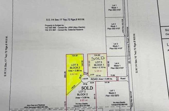 Range Road 84 Township Road 722 Lot 3 Property Photo