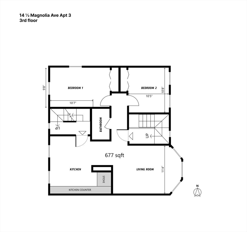 14 1/2 Magnolia # 3 Property Photo 17