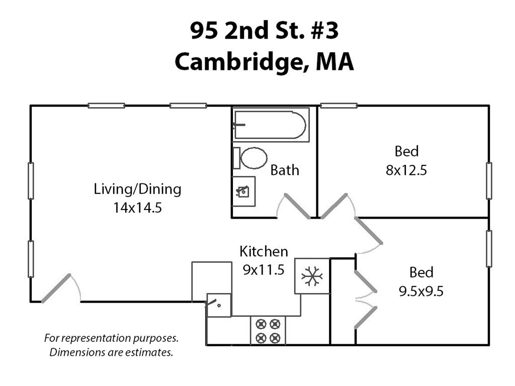 95 2nd Street # 3 Property Photo 12