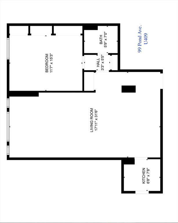 99 Pond Ave # D409 Property Photo 23