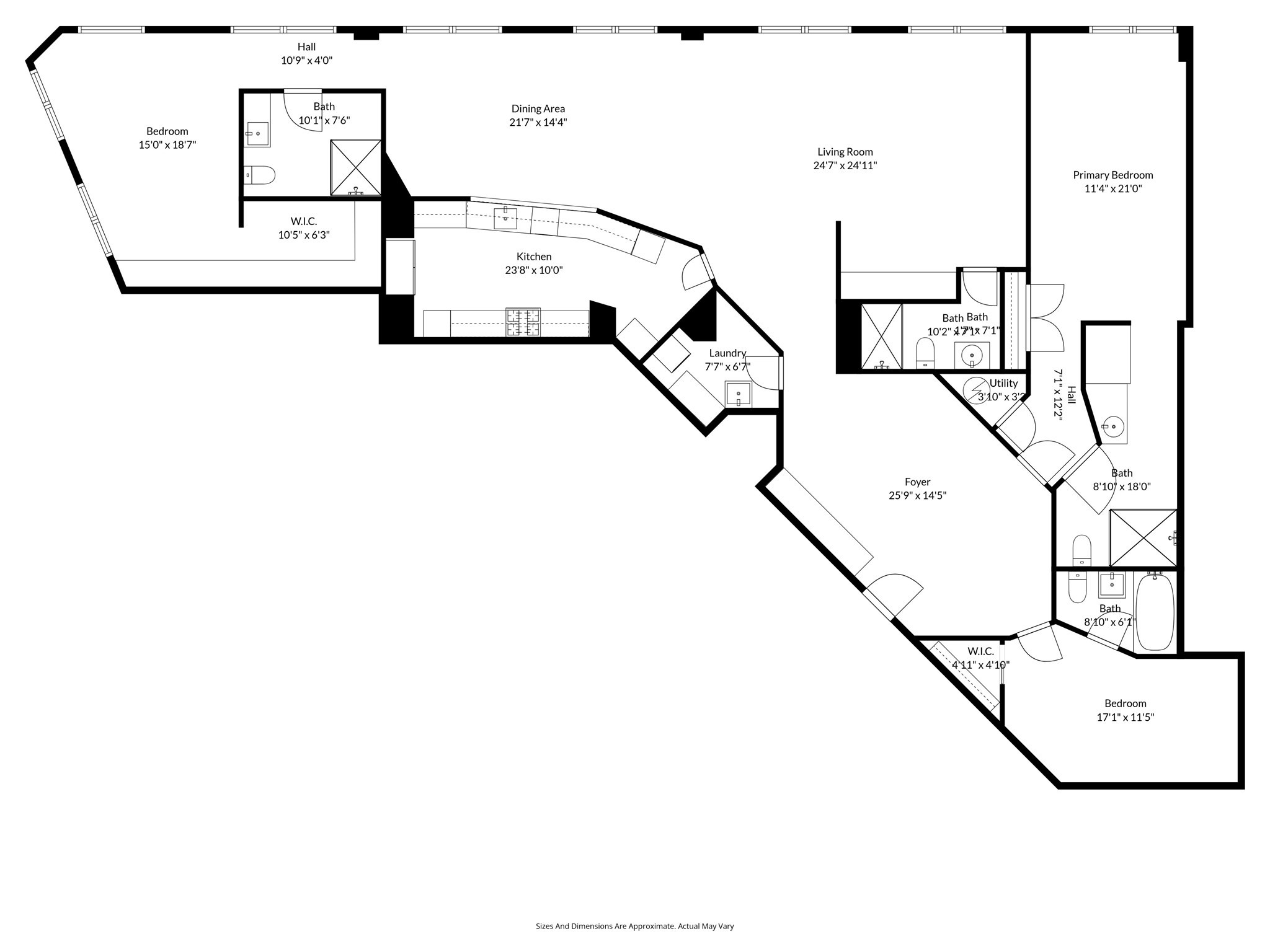 9 W Broadway # 618 Property Photo 38