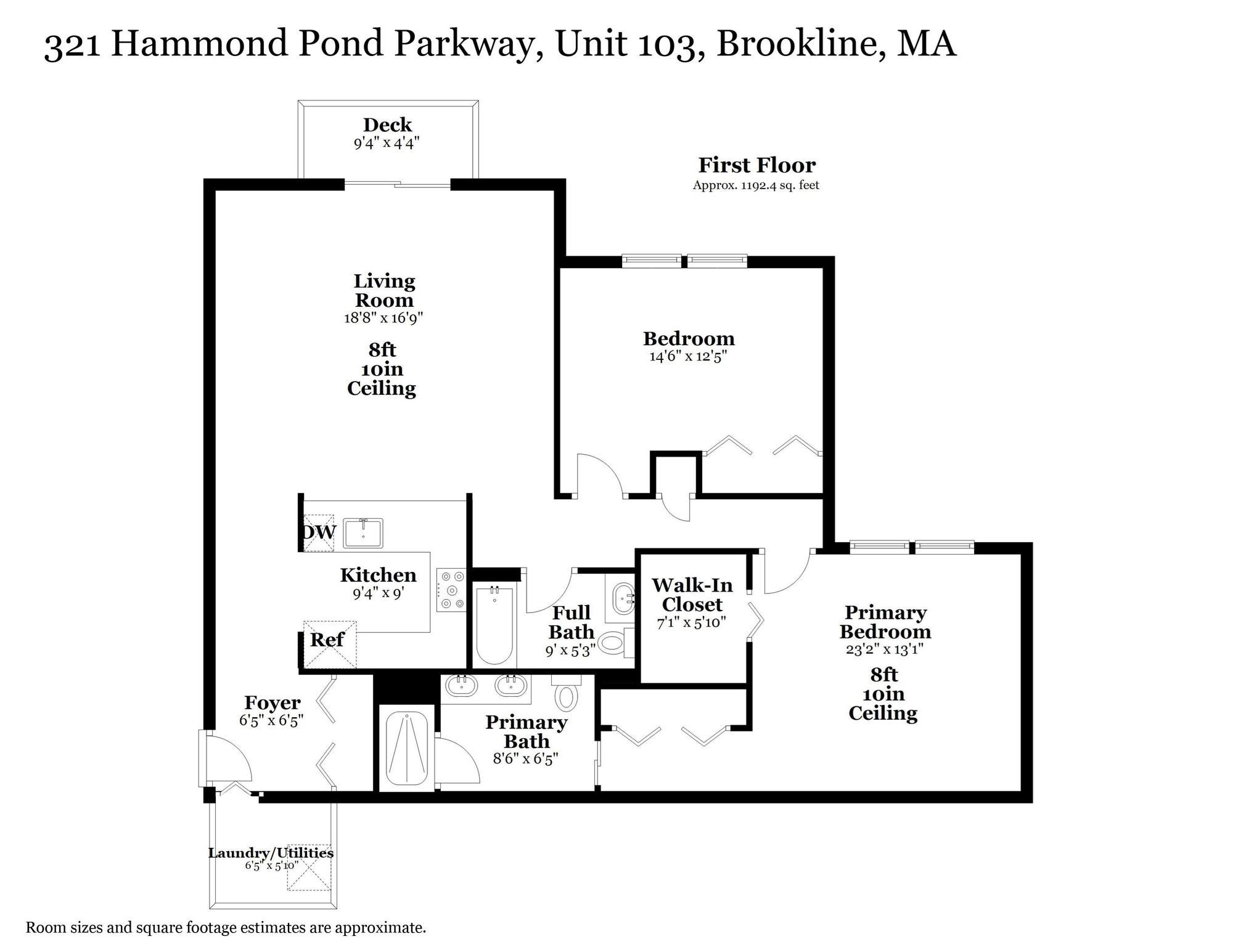 321 Hammond Pond Pkwy # 103 Property Photo 24