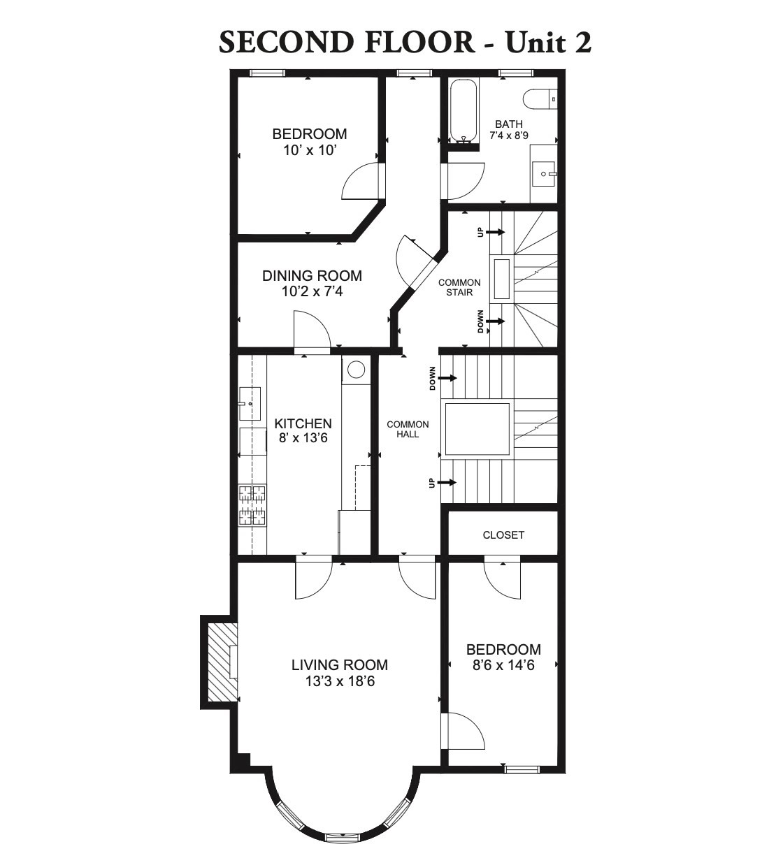 1485 Beacon Street # 2 Property Photo 13