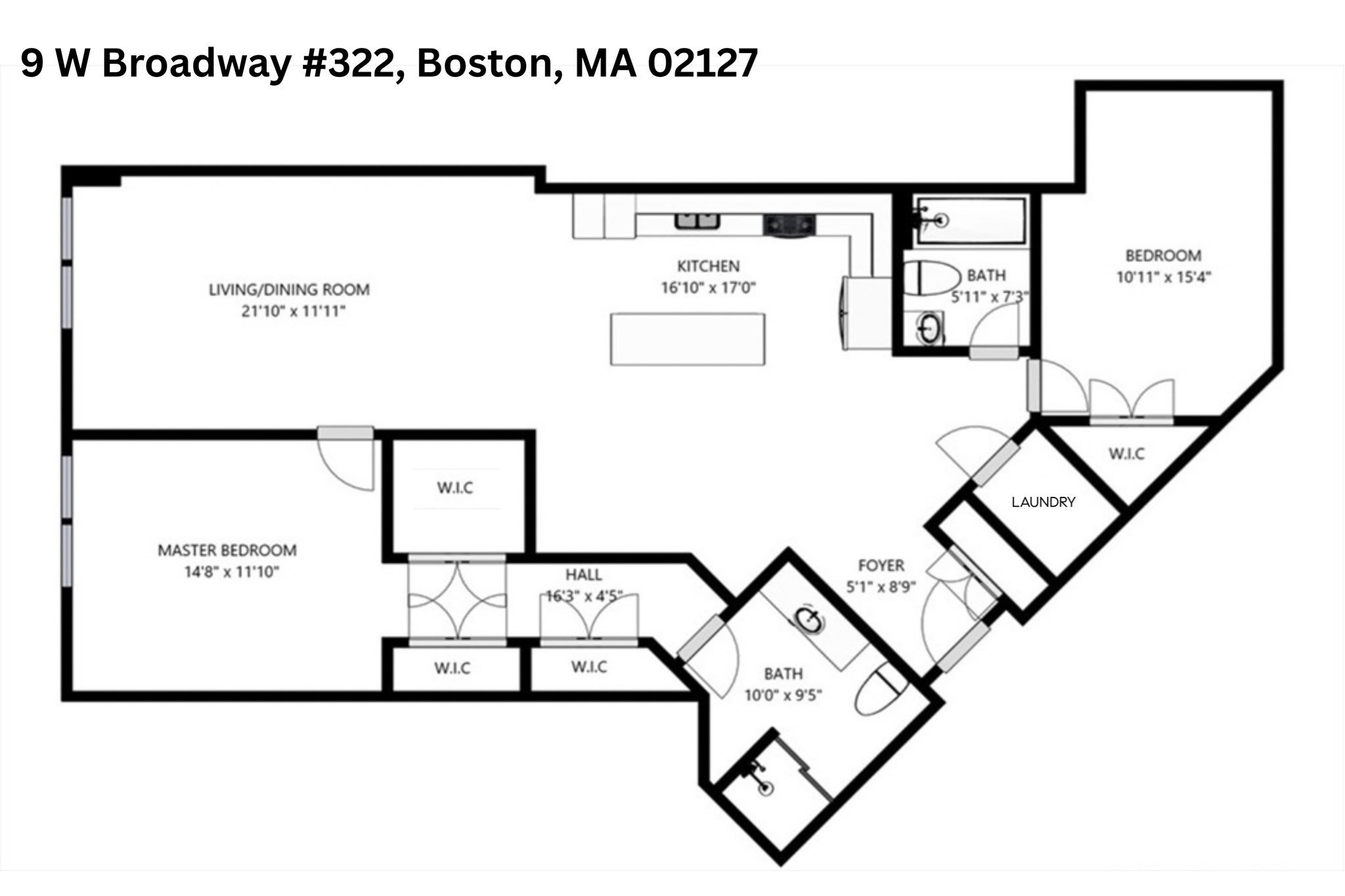 9 W Broadway # 322 Property Photo 16