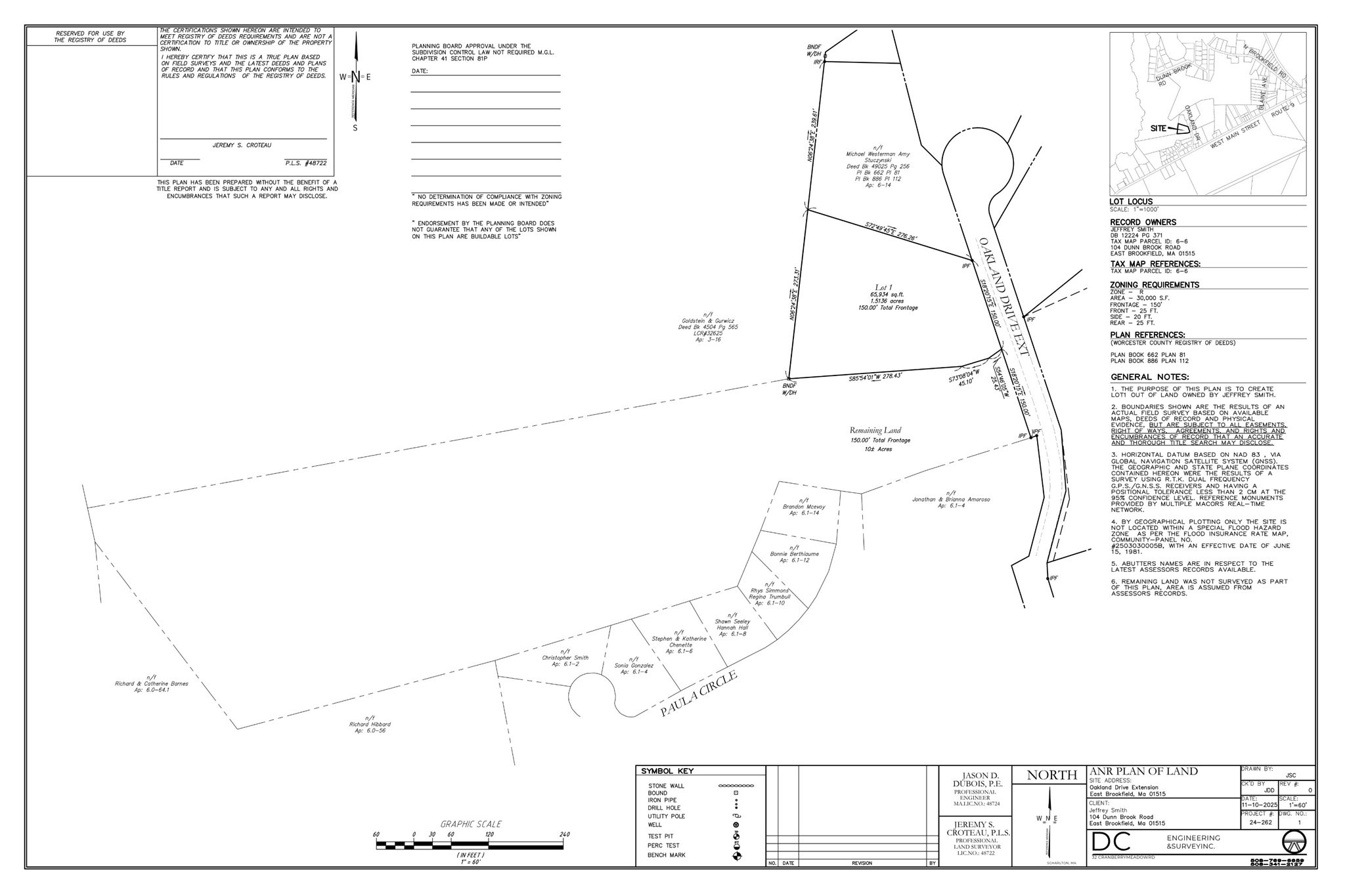 Lot 1 Oakland Drive Property Photo 1