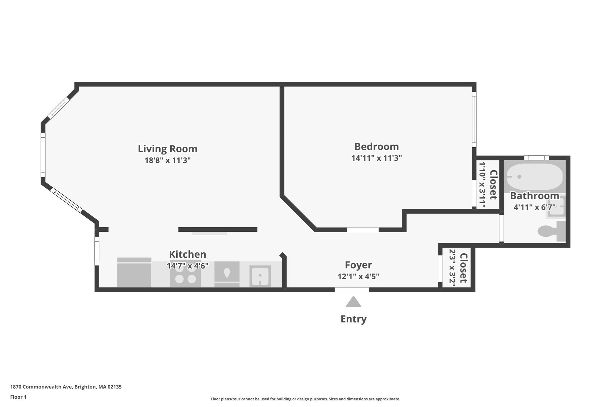 1870 Commonwealth Ave # 1 Property Photo 13