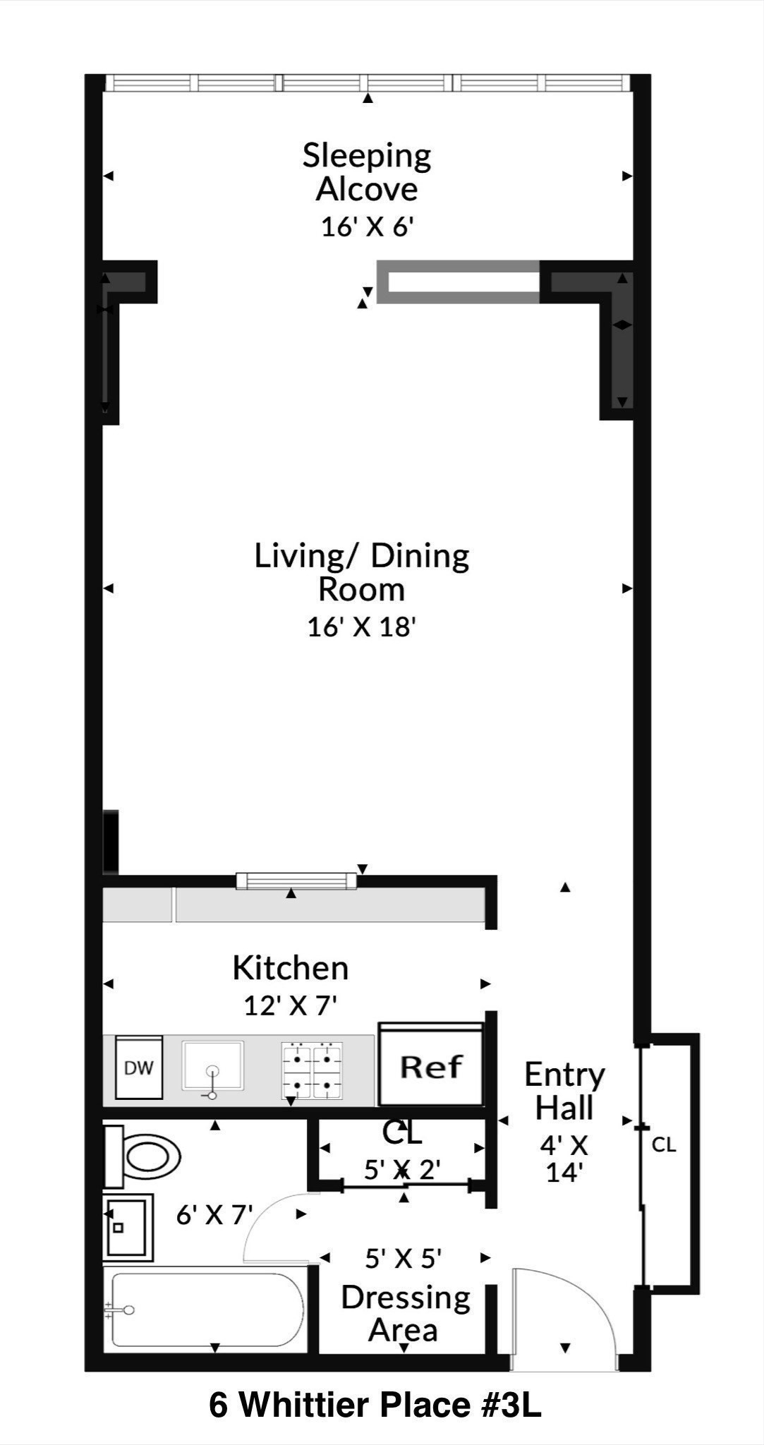 6 Whittier Pl # 3l Property Photo 18