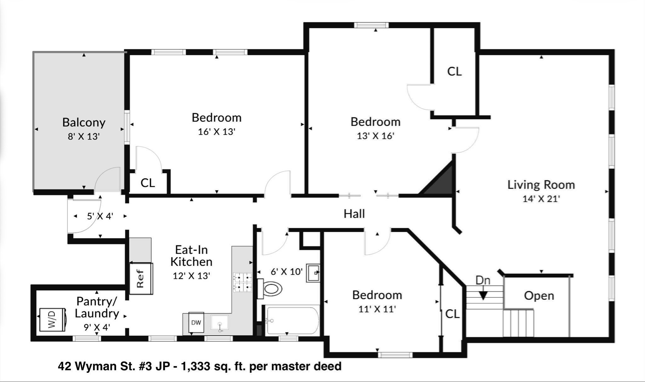 42 Wyman St # 3 Property Photo 15