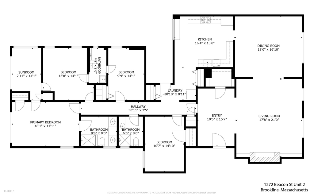 1272 Beacon Street # 2 Property Photo 31