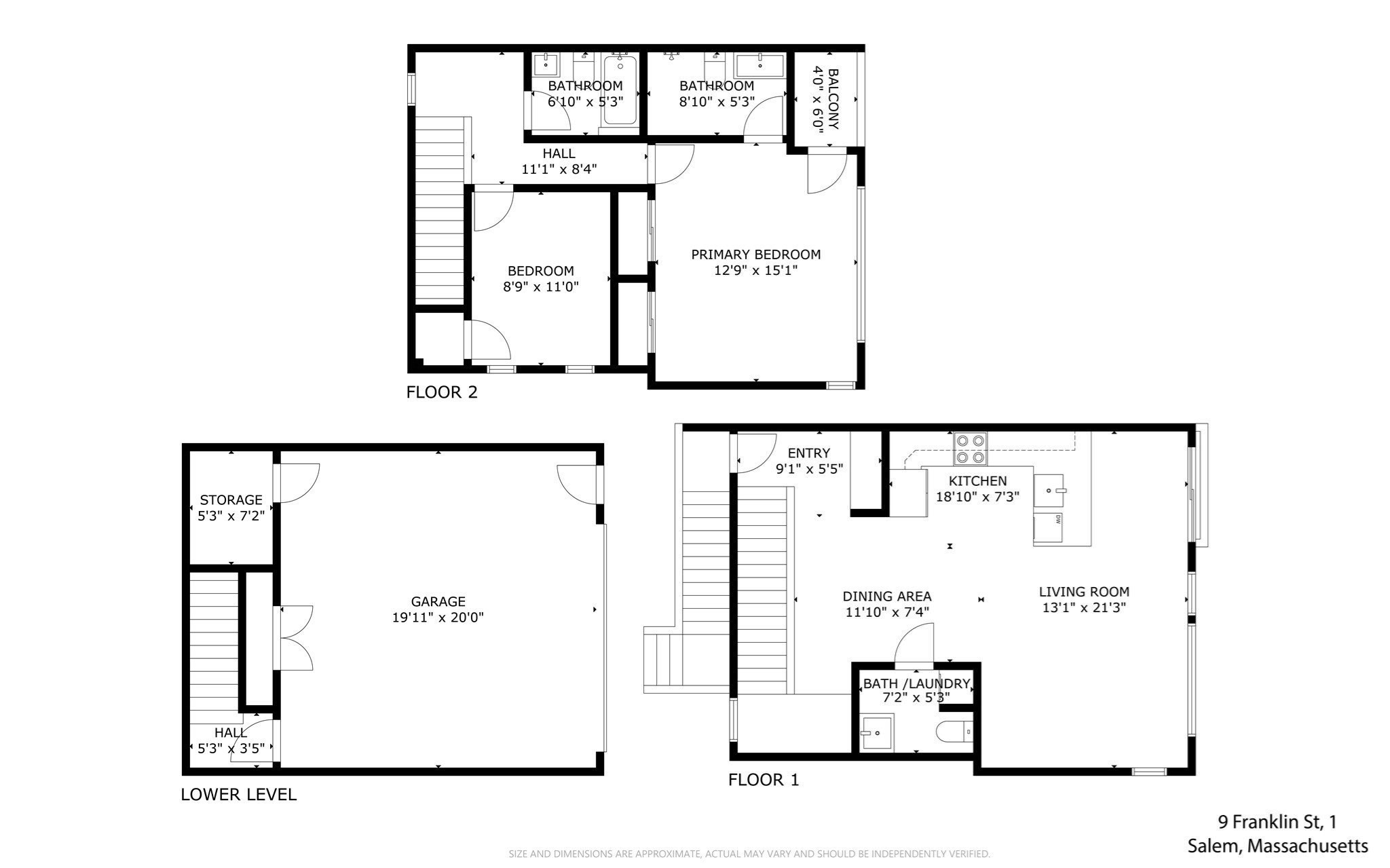 9 Franklin # 1 Property Photo 17