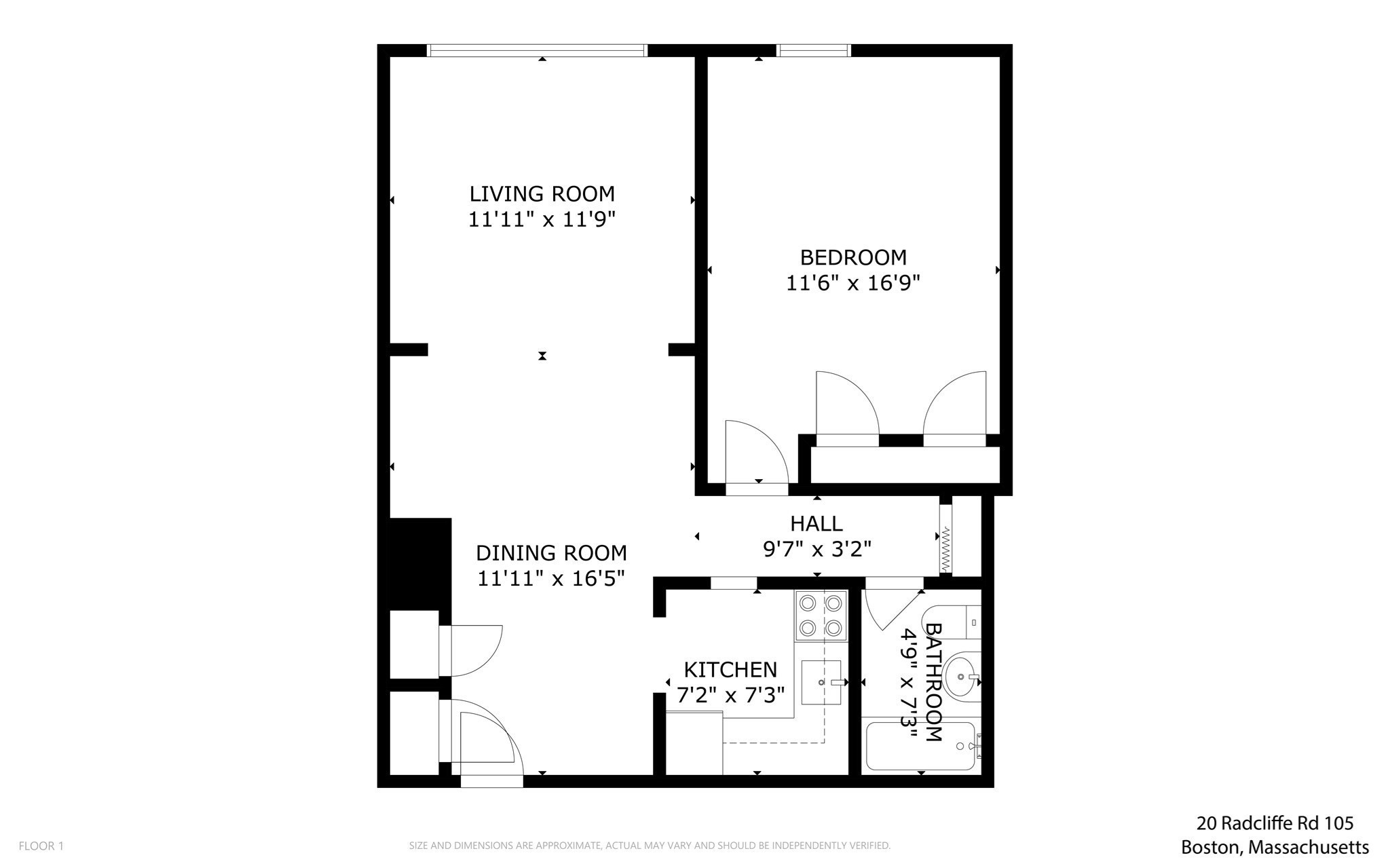 20 Radcliffe # 105 Property Photo 24