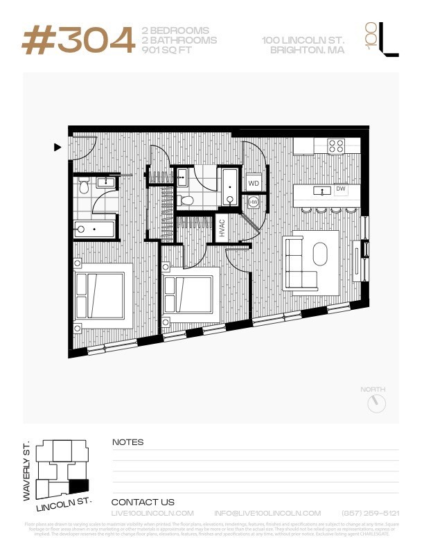 100 Lincoln Street # 304u Property Photo 26
