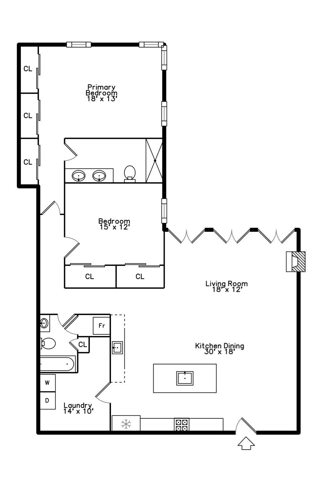 621 East First Street # A4 Property Photo 36