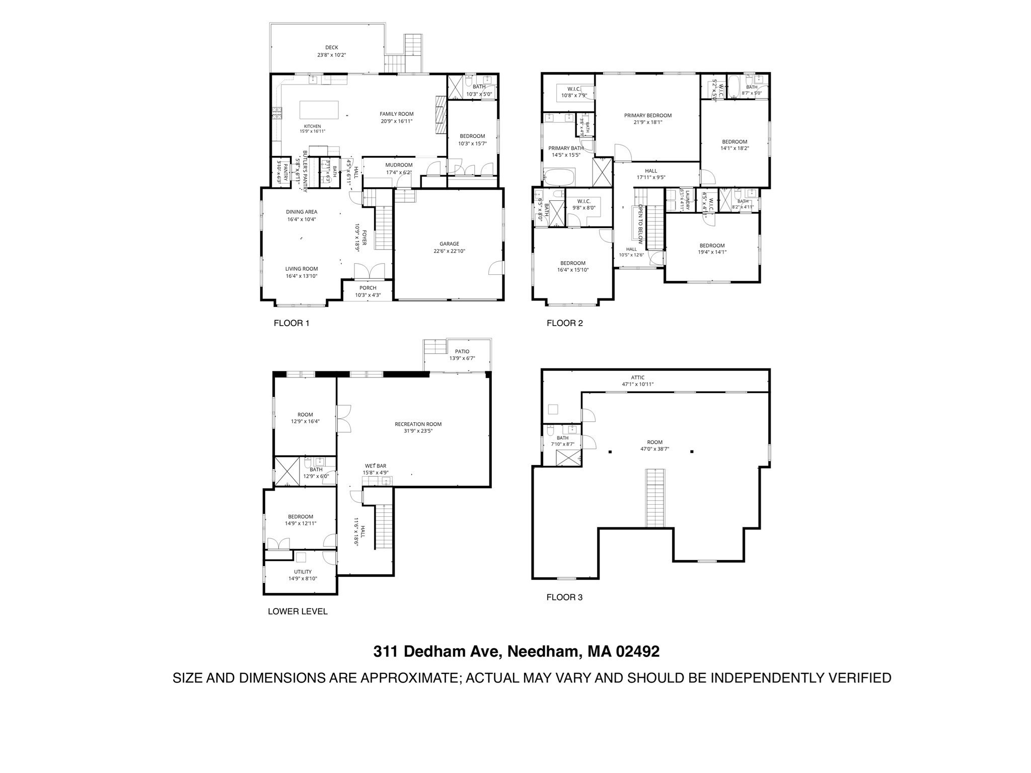 311 Dedham Avenue Property Photo 37
