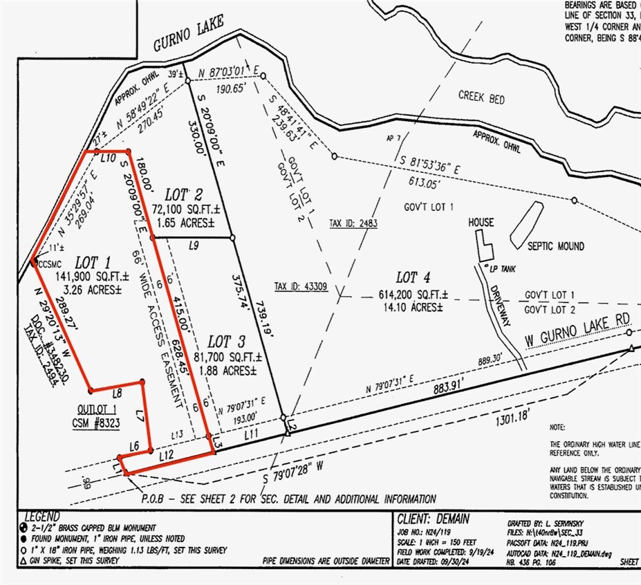 Lot 1 Gurno Lake Road Property Photo 2
