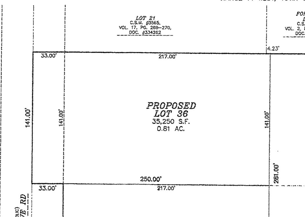 Lot 36 Dove Road Property Photo