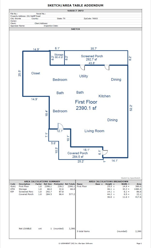 201 Ratliff Road Property Photo 2