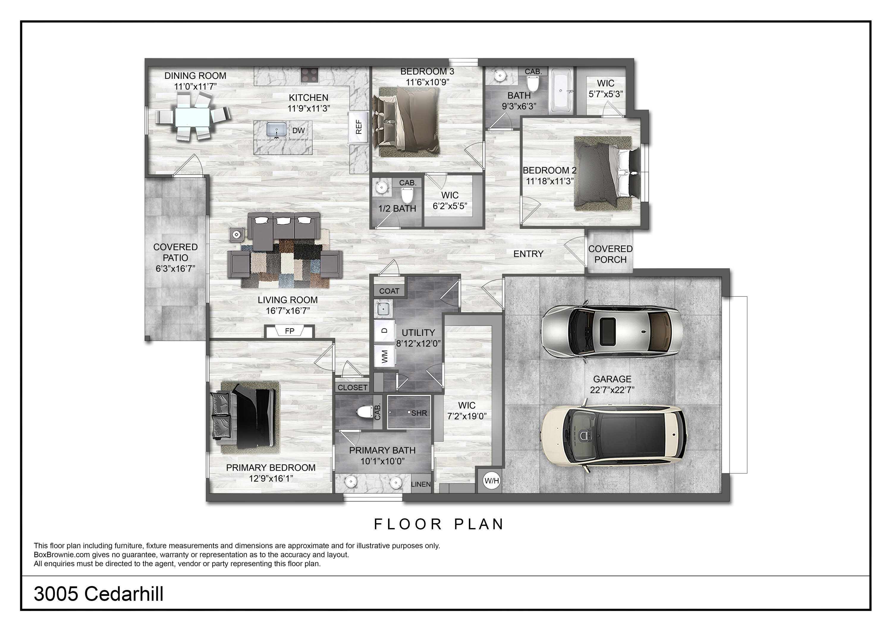 3005 Cedarhill Drive Property Photo 1