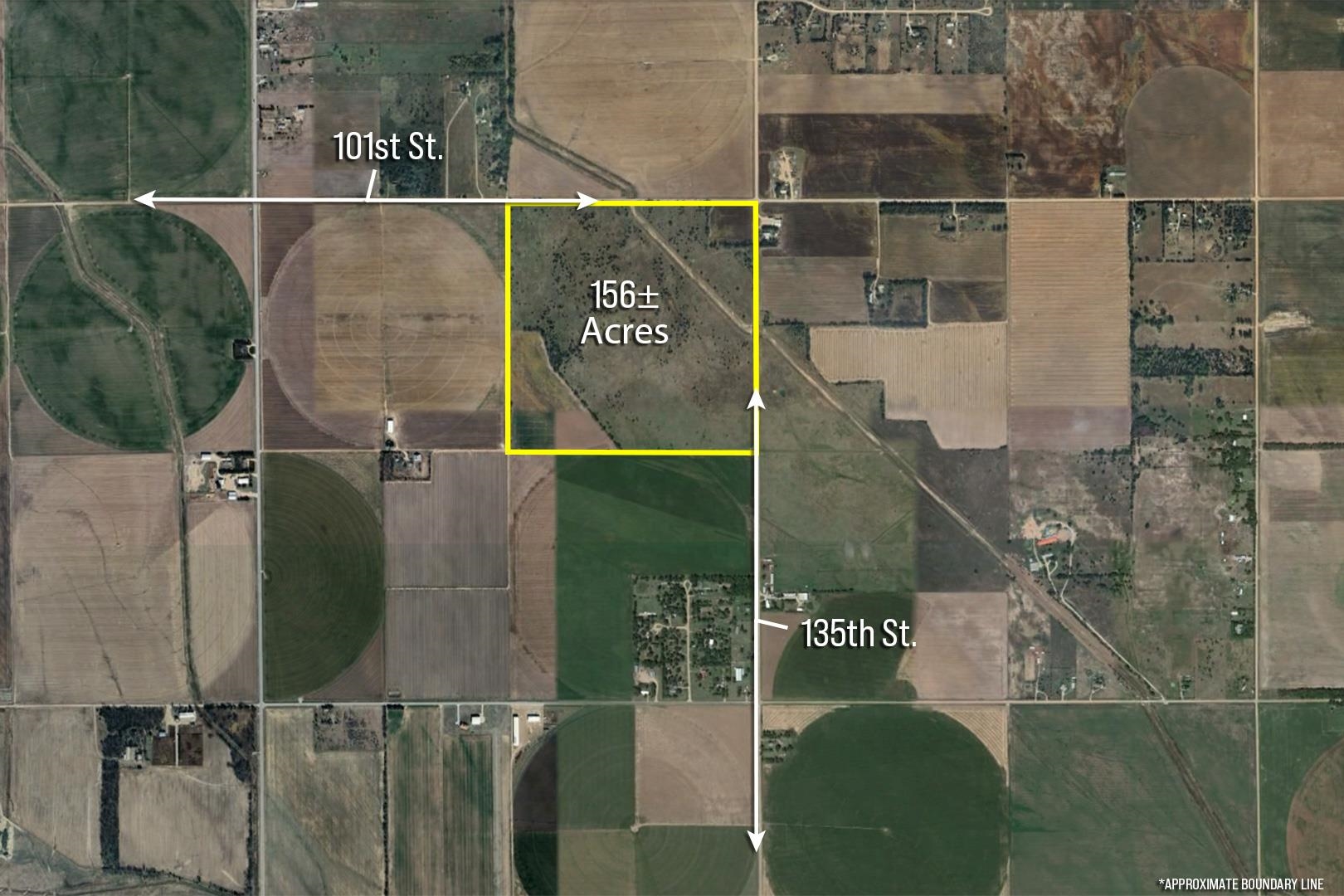 156 +/- Acres Sw Corner Of 101st St. & 135th St. Property Photo