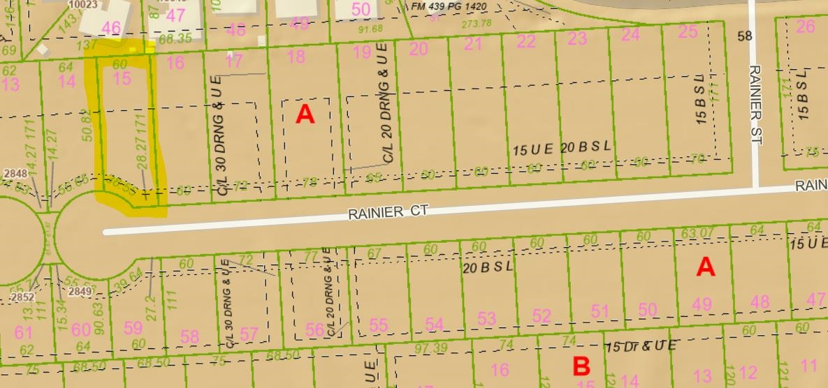 Lot 15 Block A S Rainier St Property Photo 1