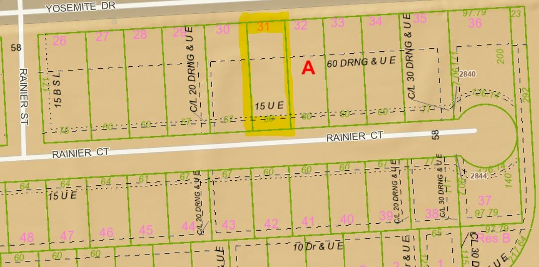 Lot 31 Block A S Rainier St Property Photo 1