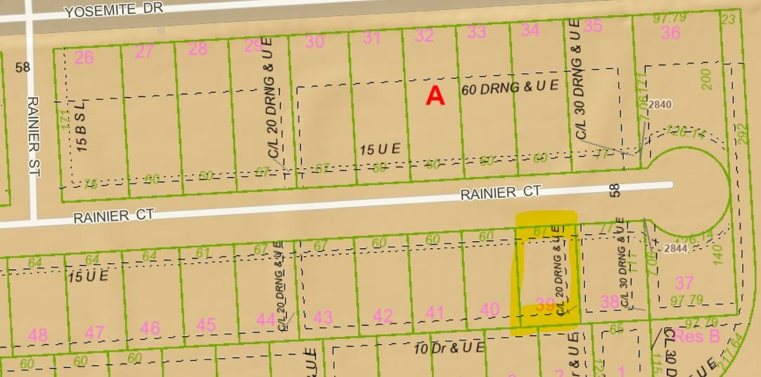 Lot 39 Block A S Rainier St Property Photo 1