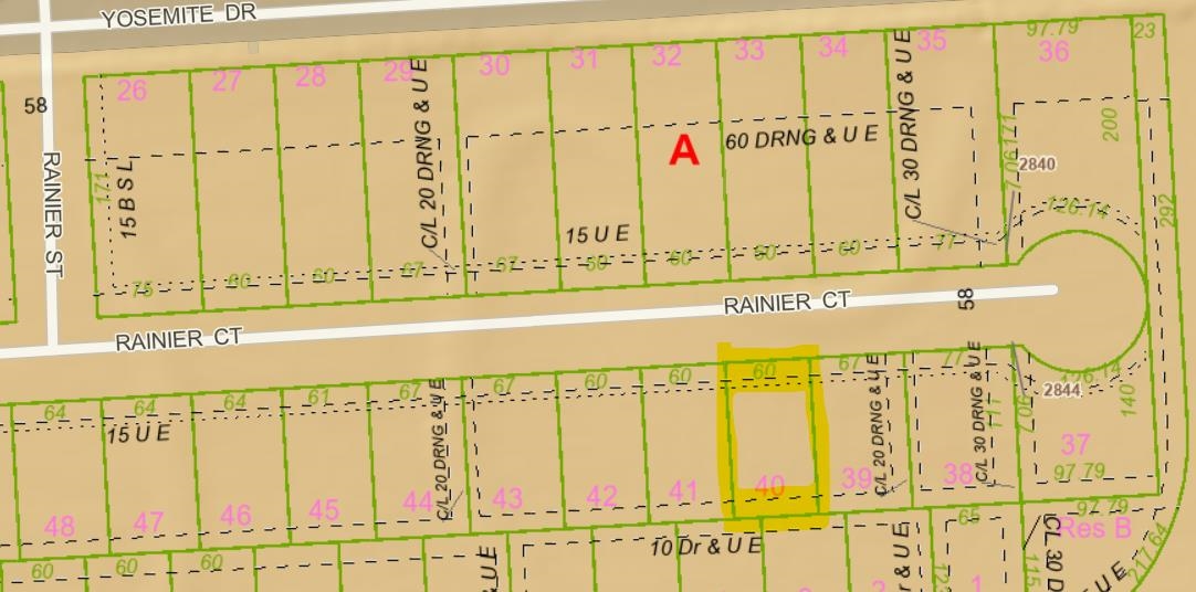Lot 40 Block A S Rainier St Property Photo 1