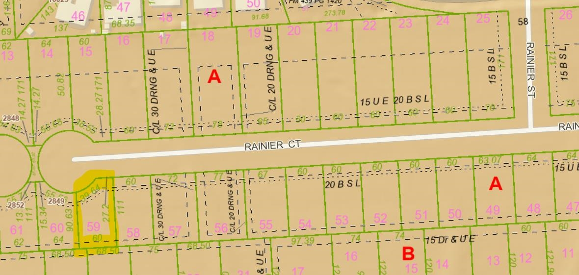 Lot 59 Block A S Rainier St Property Photo 1