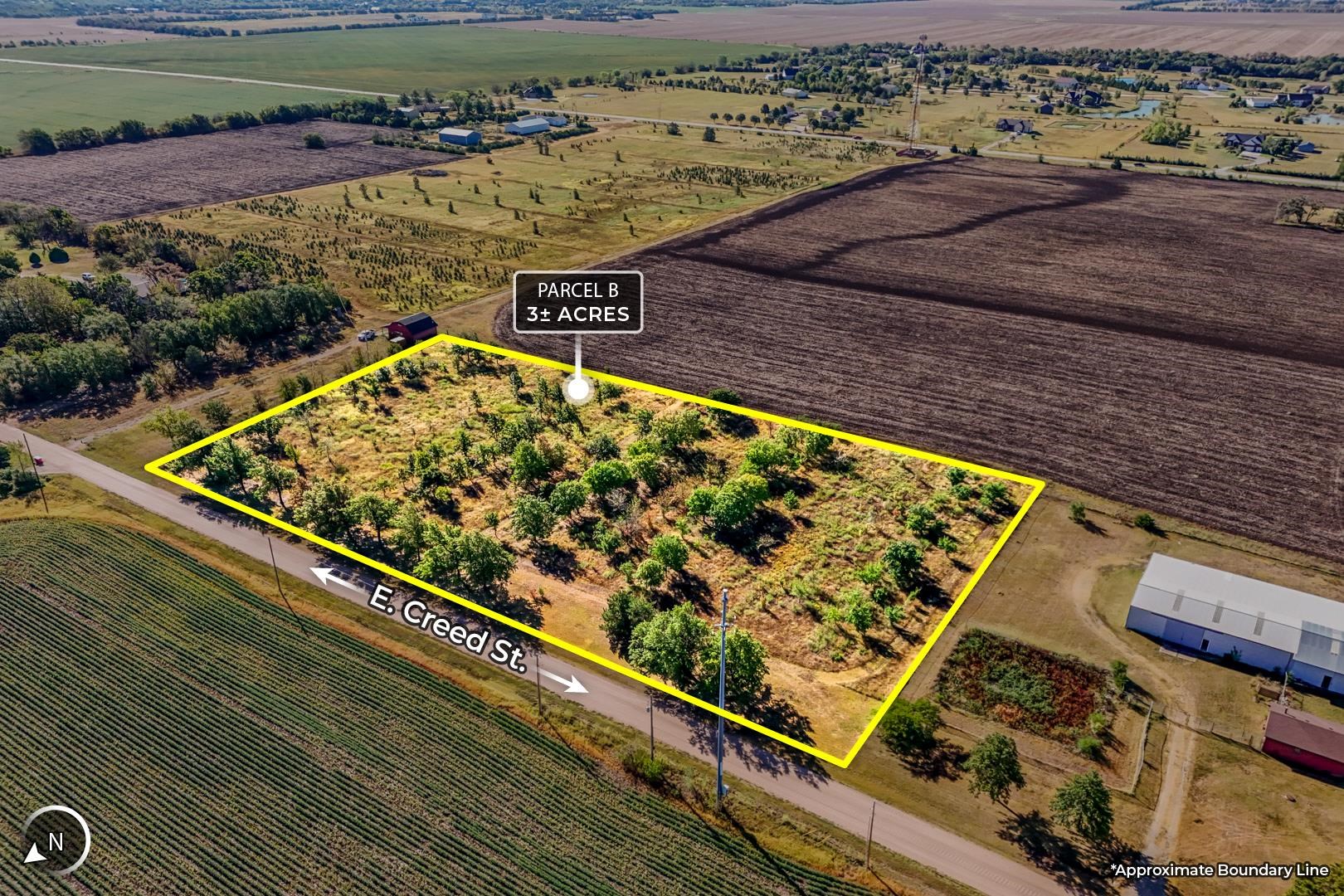 3+/- Acres E Creed St. Property Photo 1