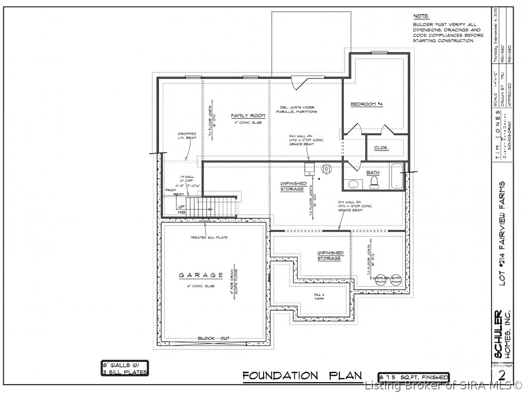 2609 Vineyard Way Lot 214 Property Photo 5