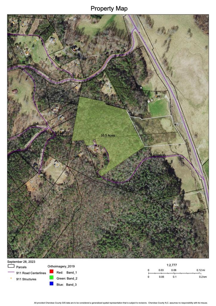10.53ac Sharing Lane/ Highway 294 Property Photo 1