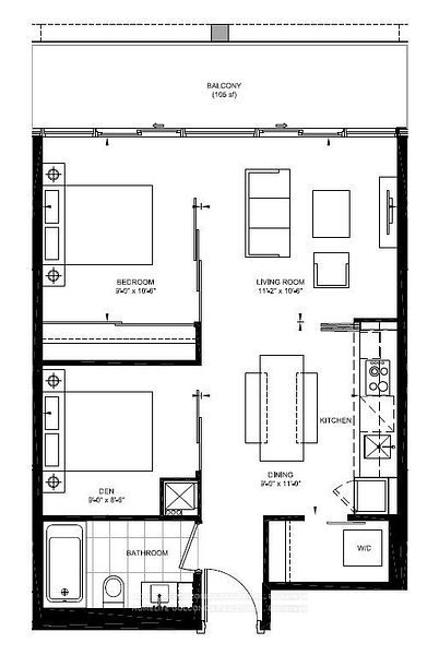 #1206 - 125 Peter Street Property Photo 9