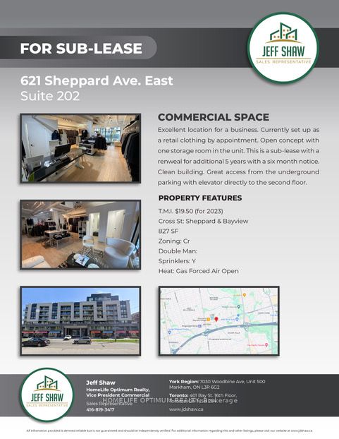 #202 - 621 Sheppard Avenue Property Photo 3