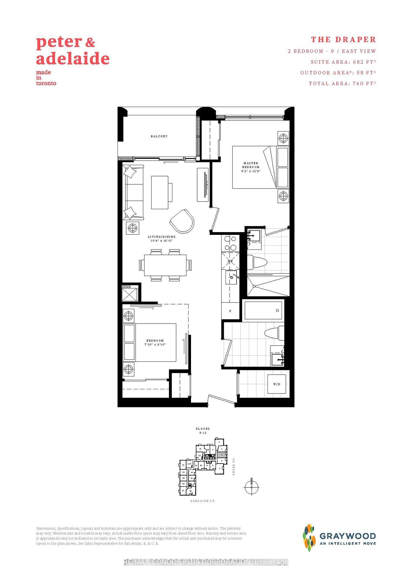 #1305 - 108 Peter Street Property Photo 2