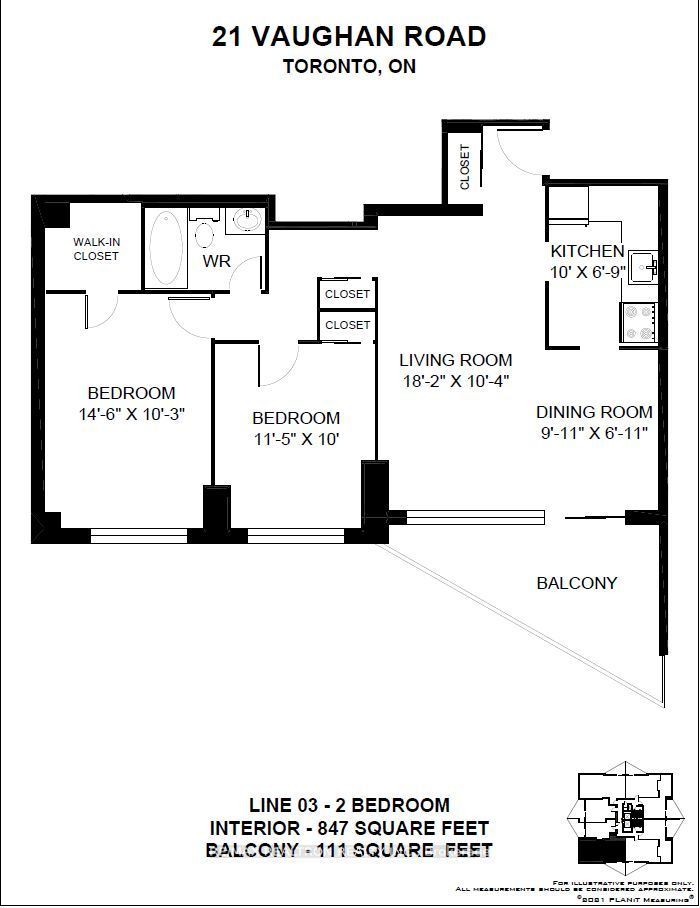 #503 - 21 Vaughan Road Property Photo 4